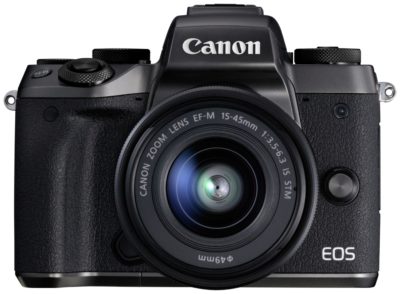 Canon - EOS M5 with EFM 15-45mm Lens - Digital Camera